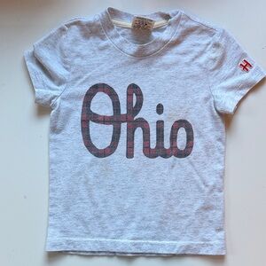 HOMAGE Light Gray Ohio Kids T-Shirt